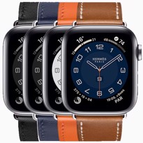 Picture of Apple Watch Series 6 Hermès Silver Stainless Steel Case with Single Tour (40mm)