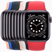 Picture of Apple Watch Series 6 Space Grey Aluminium Case with Sport Band (44mm)