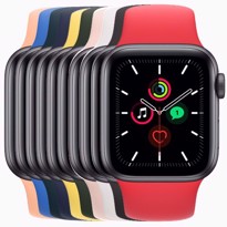 Picture of Apple Watch SE Space Grey Aluminium Case with Sport Band (40mm)