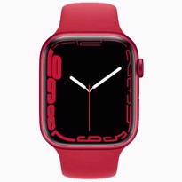 Picture of Apple Watch Series 7 Red Aluminium Case with Sport Band (45mm)