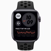 Picture of Apple Watch Series 6 Gray Aluminium Case with Nike Silicone Sport Band (44mm)