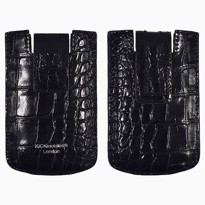 Picture of KICKmobiles Leather Crocodile Print with Closing Clip Case for BlackBerry P'9983